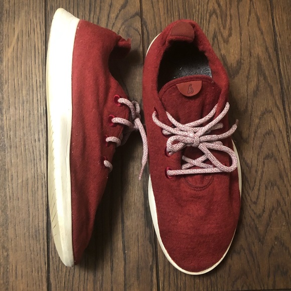 allbirds red shoes